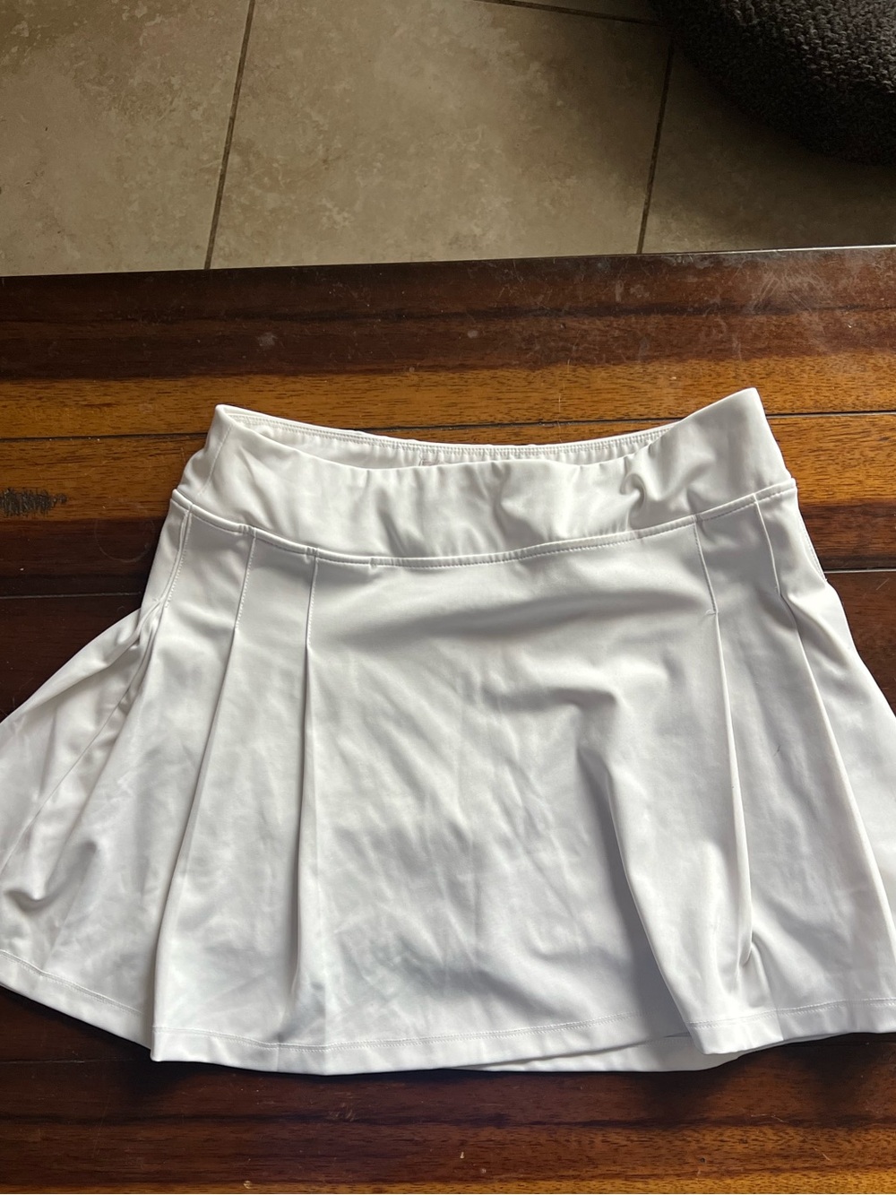 Tommy Bahama White Pleated Golf Skort